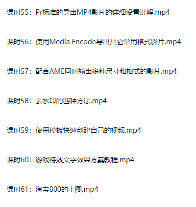 图片[10]-Premiere2019 22020制作从入门到精通（内含软件）-斑驳蓝
