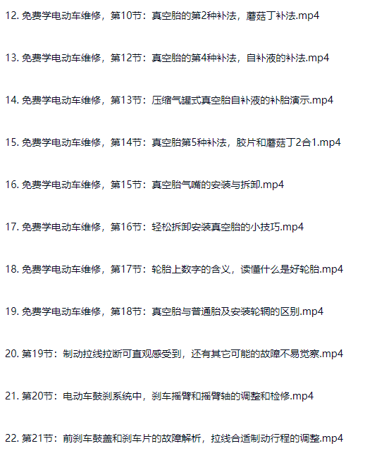 图片[5]-新老款电动车维护维修改装自学入门教程-斑驳蓝