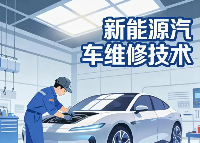 新能源汽车维修技术教程入门到精通 实战视频教程 100+课时-斑驳蓝